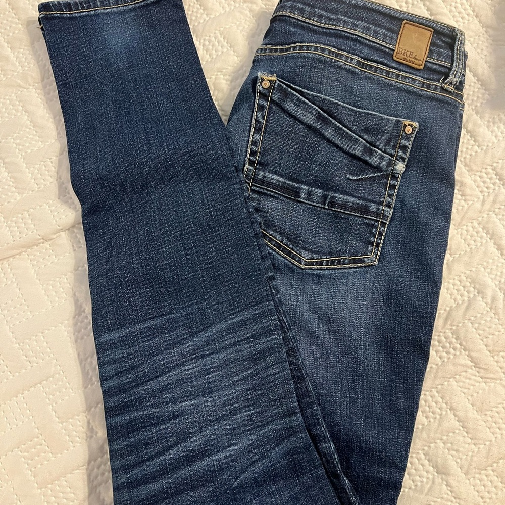 BKE Dark Wash Skinny Jeans